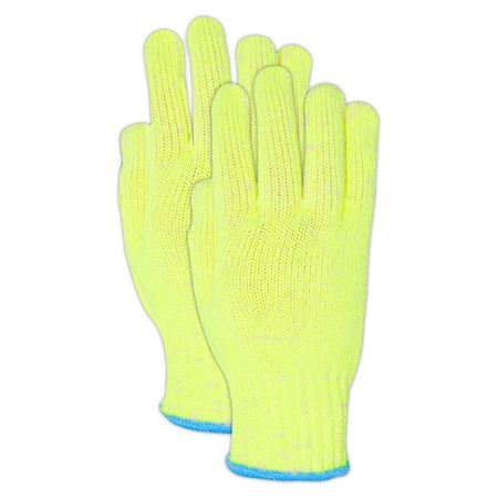 Magid CutMaster H93HV HiViz Hyperon V Knit GlovesCut Level A4, 12PK H93HV-10